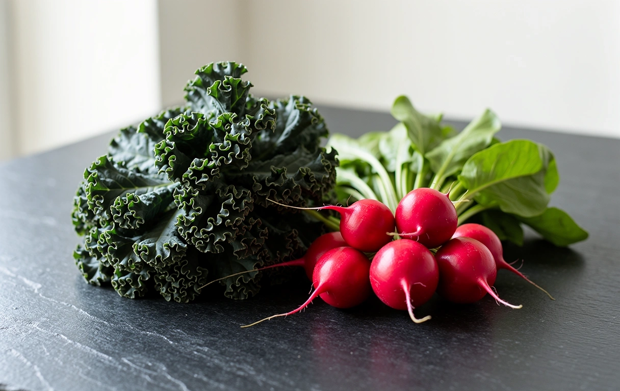 Frische gesunde Zutaten